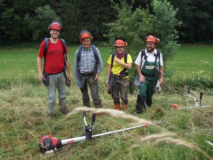 Welche Möglichkeiten zur Landschaftspflege gibt es?