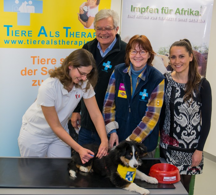 Therapie tiertherapie hilft hund wirkung heilende australien