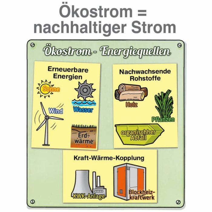 Ökosystem und Energieversorgung